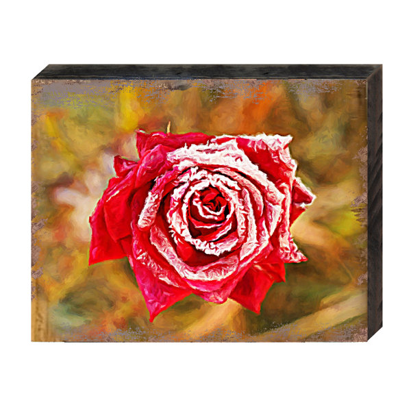 Wildon Home® Gilligan Plants & Flowers Wood Block Wayfair